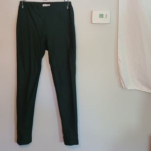 Dark Teal Calvin Klein Elastic Waist Pants